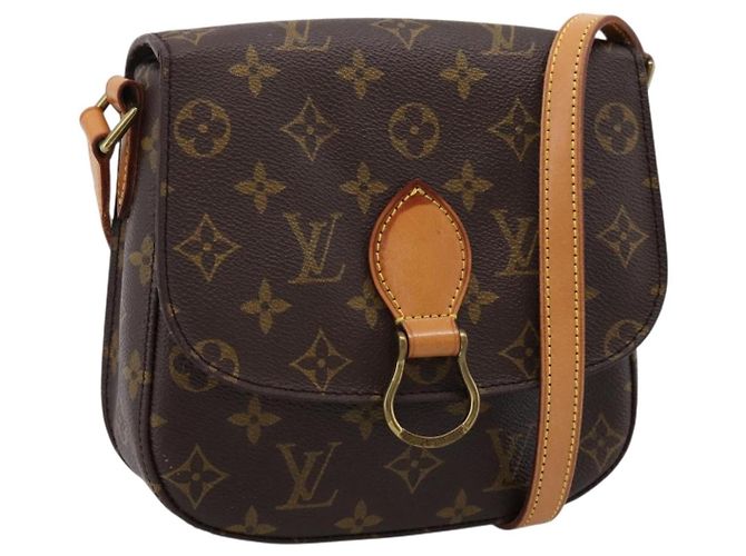 Saint-Cloud LOUIS VUITTON Monogram Saint Cloud MM Shoulder Bag M51243 LV