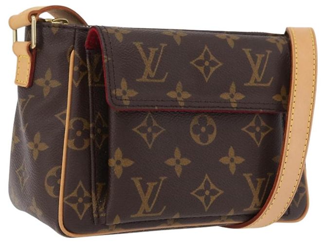 Cité LOUIS VUITTON Monogram Viva Cite PM Shoulder Bag M51165 LV