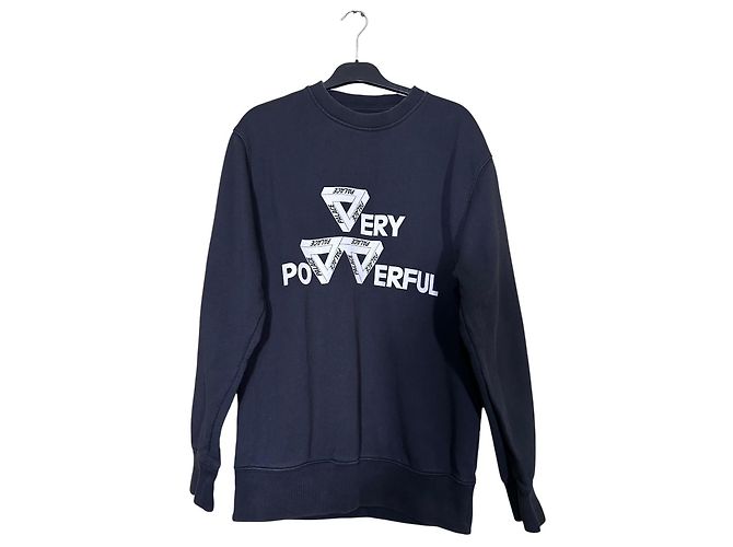 Autre Marque Palace Power Crewneck Sweatshirt - Baumwolle Schwarz
