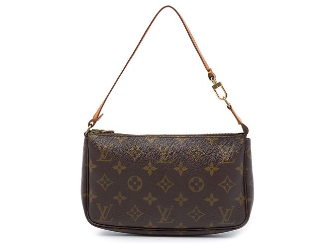 Louis Vuitton Brown Monogram Pochette Accessoires