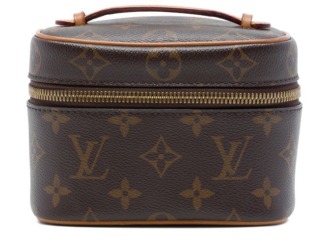 Louis Vuitton Brown Monogram Nice Nano Vanity Case