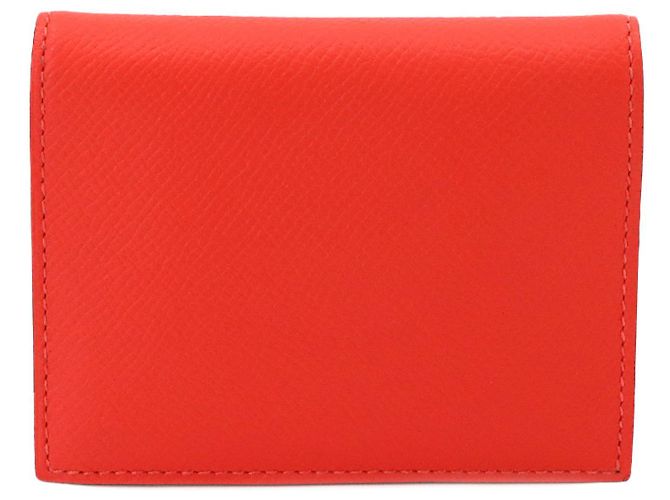 Hermès Hermes Agenda PM Notebook Cover in Red Epsom Leather
