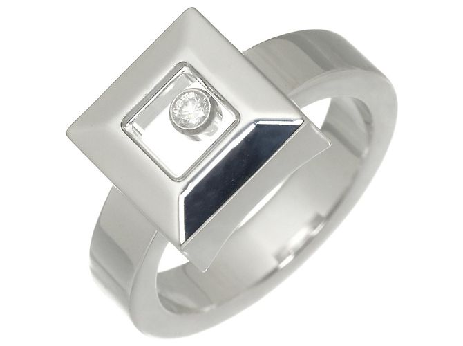 Anillo Chopard Happy Diamonds Square Band