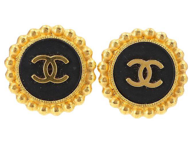 Chanel Coco Mark Clip-Ohrringe