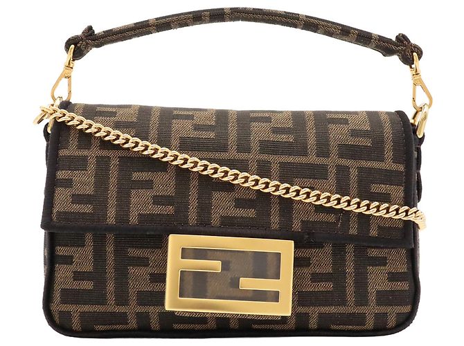 Borsa a secchiello Fendi Zucca Pattern