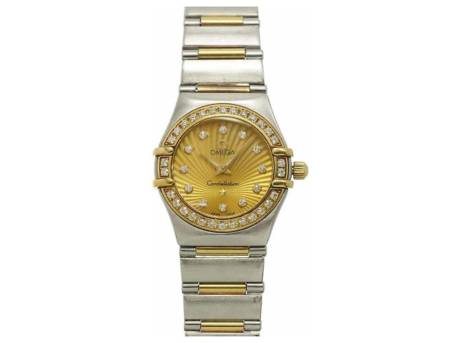 Omega Constellation Mini Two-Tone Quartz Damenuhr
