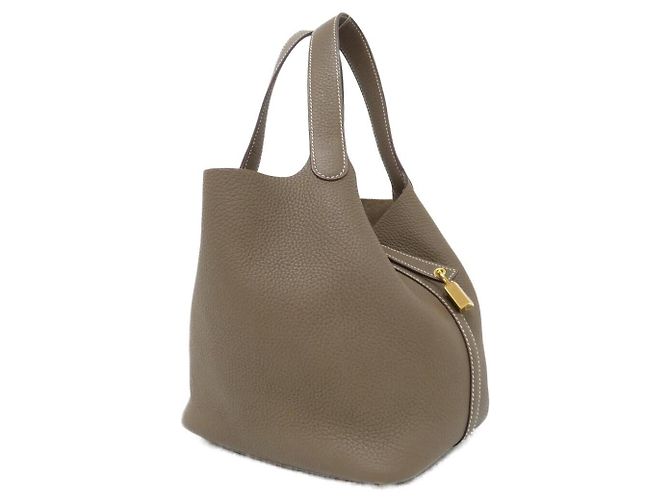 Hermès Hermes Picotin Lock MM Clemence Tote