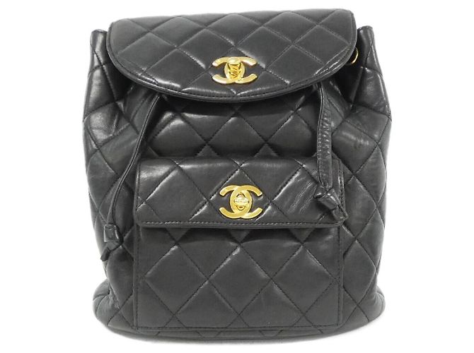 Chanel Lambskin Backpack