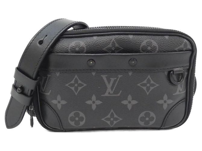 Louis Vuitton Monogram Eclipse Alpha Wearable Wallet Shoulder Bag