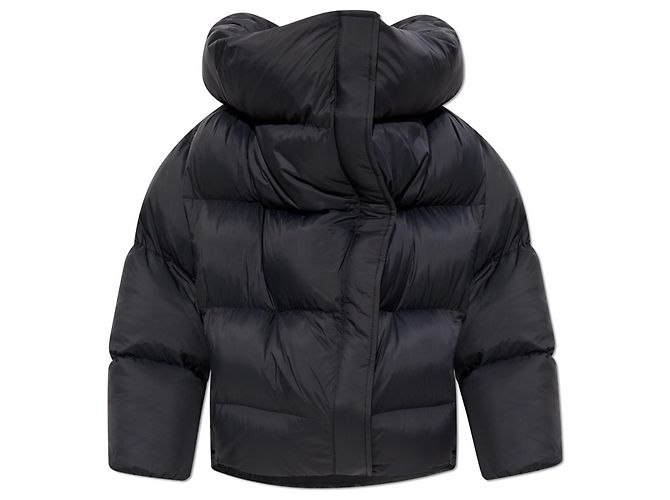 Balenciaga Oversized Puffer Jacke Schwarz