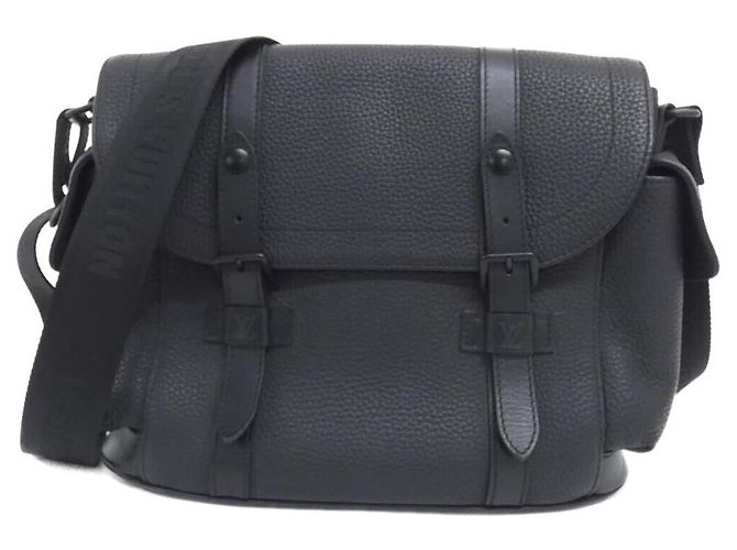 Bolsa de Ombro Louis Vuitton Christopher Messenger em couro de bezerro