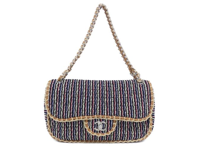Borsa a tracolla Chanel in tweed