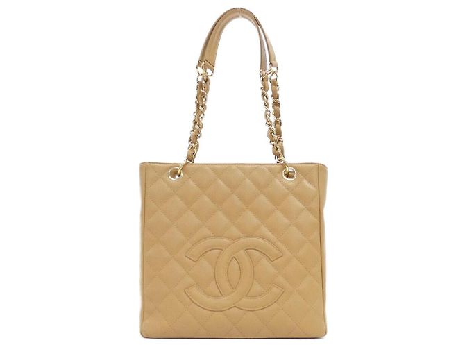 Bolsa de Ombro Chanel em Pele de Bezerro Grão