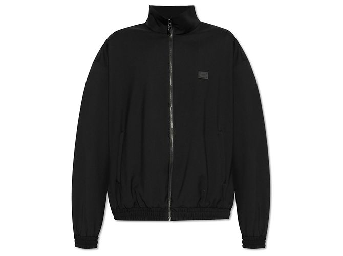 Dolce & Gabbana Black Wool Jacket