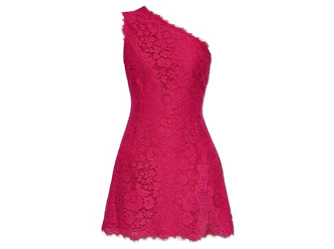 Dolce & Gabbana Spitzenkleid mit Off-Shoulder-Design