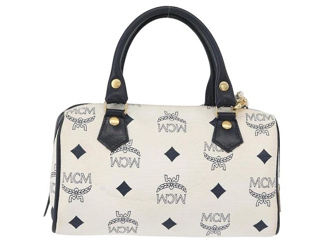 MCM Vicetos logogram boston Mini
