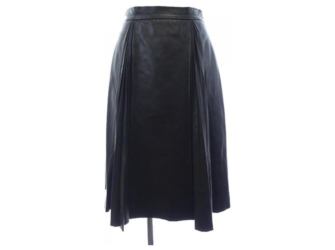 Falda Gucci negra de textil