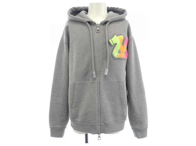 Sweat à capuche brodé Louis Vuitton 3DLV Graffiti