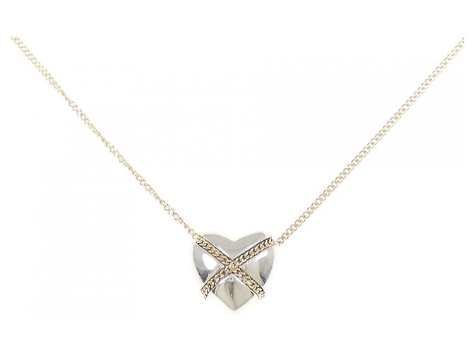 Tiffany & Co Tiffany 925 750YG Halskette