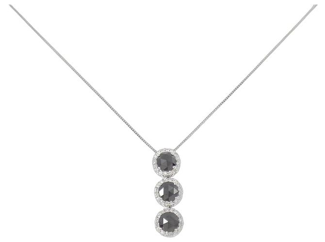 Autre Marque Collar de Diamantes Au750
