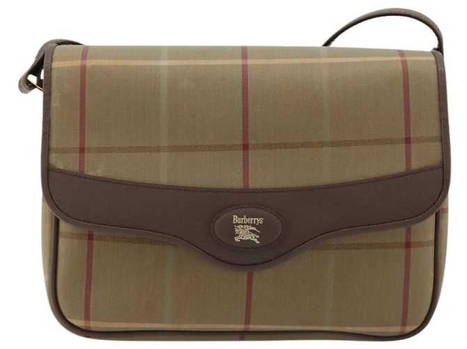 Burberry Nova Check Canvas and Leather
