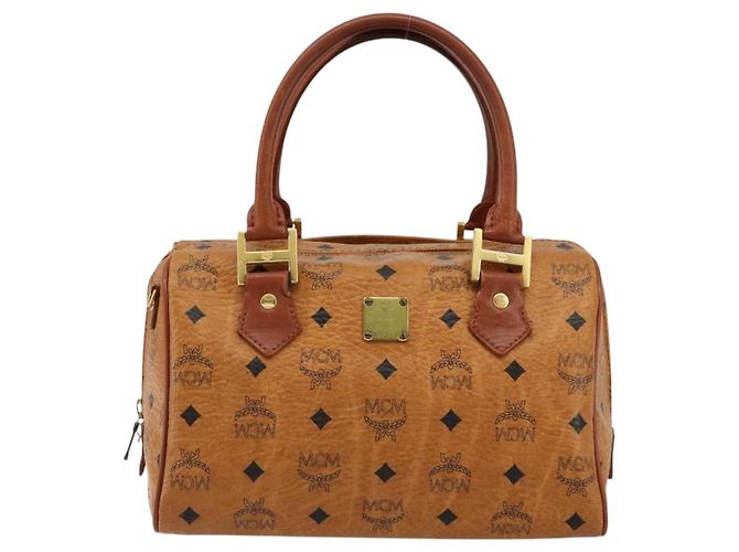MCM Vicetos logogram boston Mini