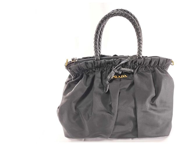 Prada Bow Convertible Tessuto Small