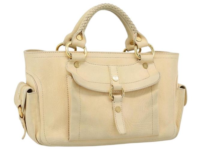 Céline Bolsa Celine Boogie Satchel em couro
