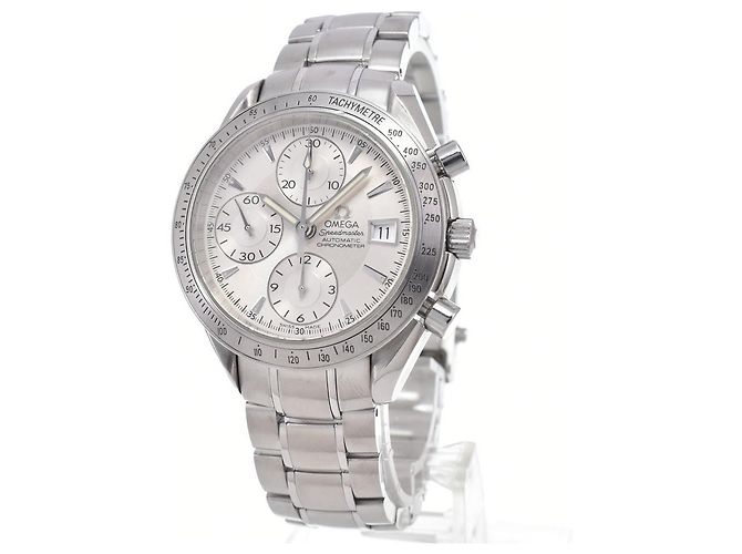 Omega Speedmaster Date Chronograph Automatic Stainless Steel 40