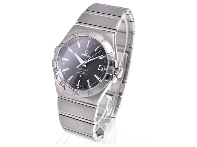 Omega Constellation Co-Axial Chronometer Automatic Stainless Steel 38