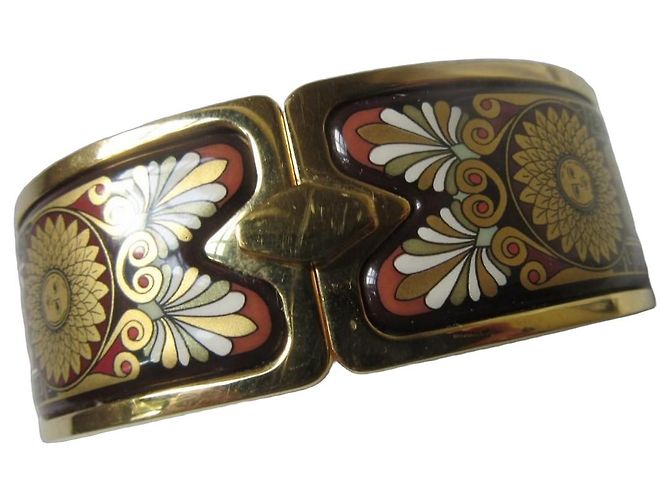 Michaela Frey Pulseira Rígida Esmaltada Folheada a Ouro Sun Flower