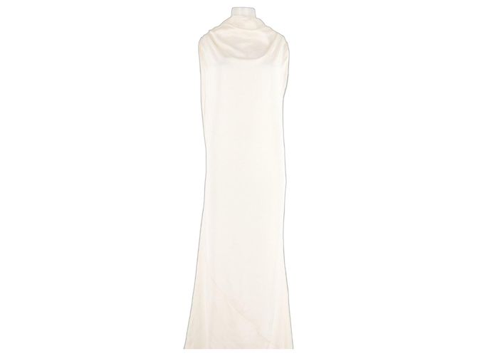 Vestido longo branco Off White KALLMEYER de viscose