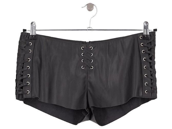 Autre Marque Pantaloncini neri I.AM.GIA con lacci