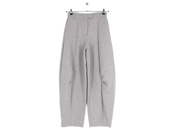 Rotate Pantalones de algodón grises