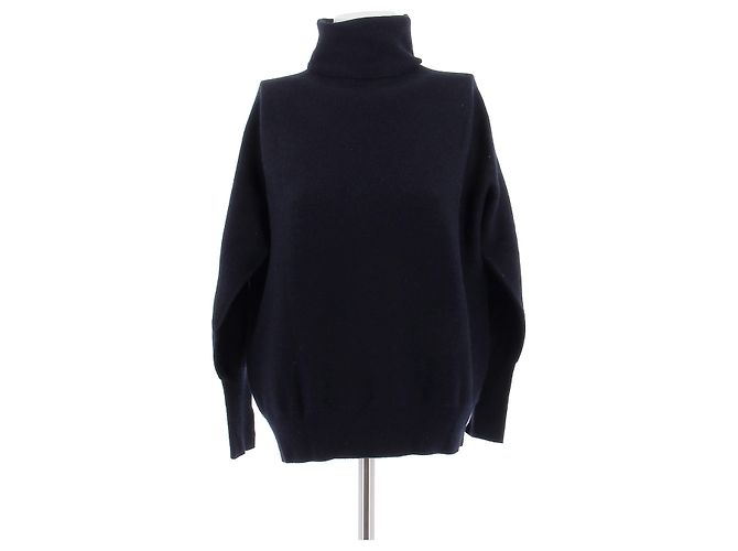 Autre Marque Pull marine à col roulé