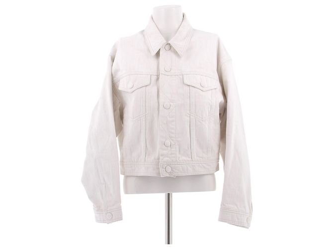 Ami Chaqueta vaquera blanca