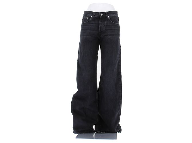 Autre Marque Vaqueros wide leg negros ARMARIUM