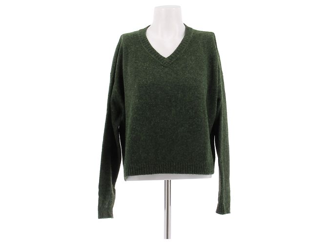 Autre Marque ALEXANDRA GOLOVANOFF Kaschmirpullover Khaki