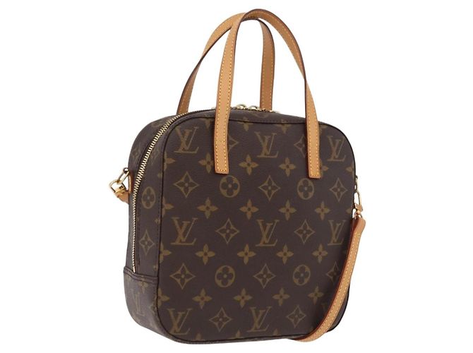LOUIS VUITTON Monogram Spontini Hand Bag M47500 LV