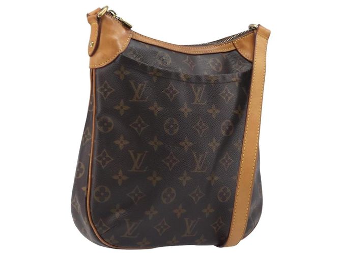 LOUIS VUITTON Monogram Odeon PM Shoulder Bag M56390 LV