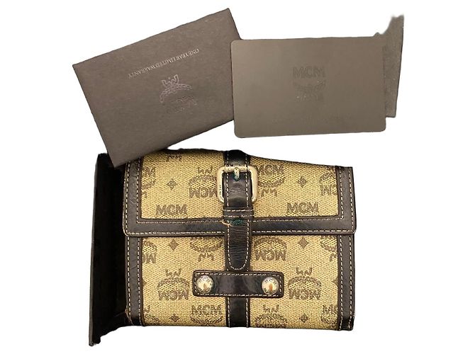 MCM Monogram Geldbörse