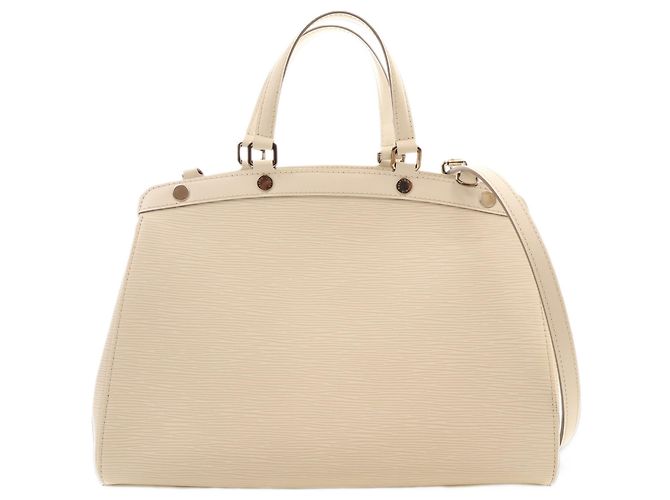 Louis Vuitton White Epi Brea MM