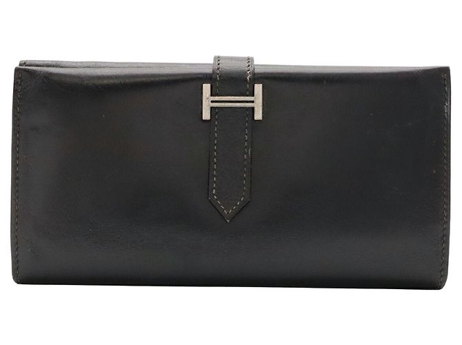 Béarn Hermès Cartera larga tri-fold Hermes Bearn 2PLIS