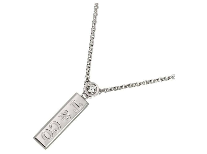 Autre Marque Collana Tiffany & Co. Bar Drop Diamond