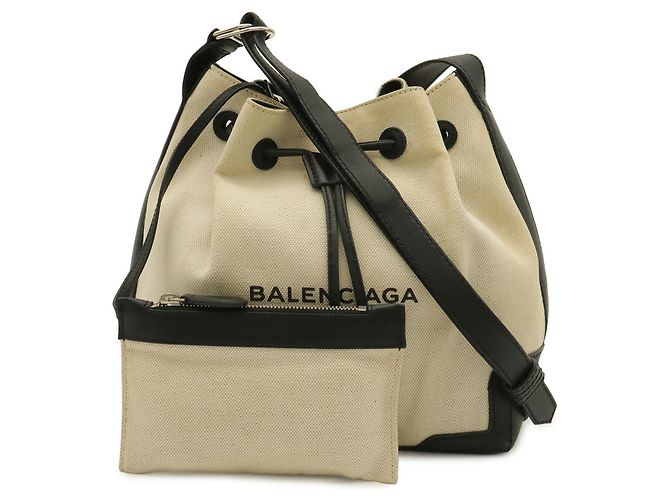 Borsa a secchiello Balenciaga Navy