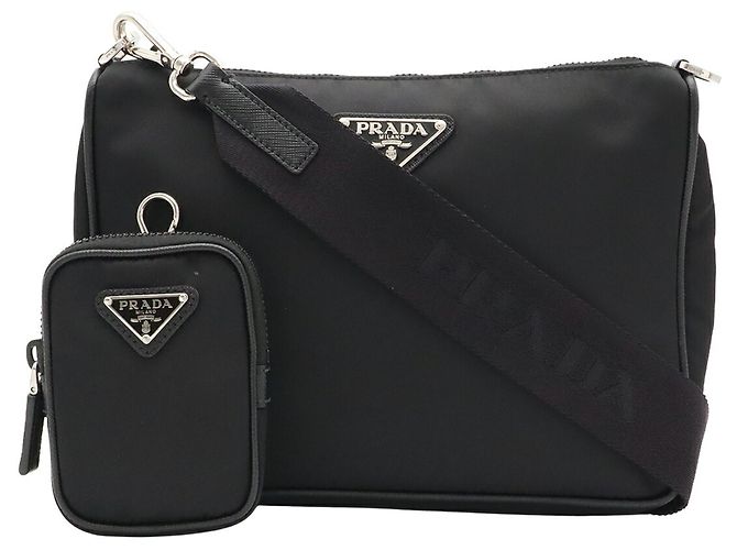 PRADA Re-Nylon Triangle Shoulder Bag