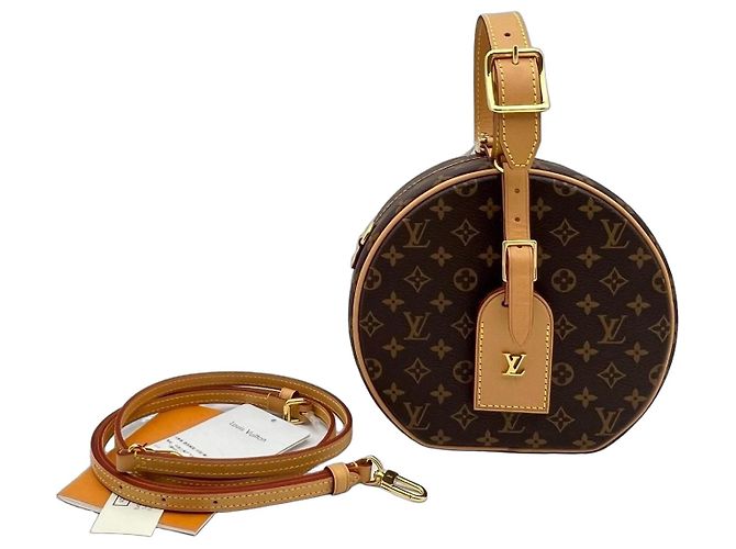 Sac à main Louis Vuitton Monogram Vanity Round