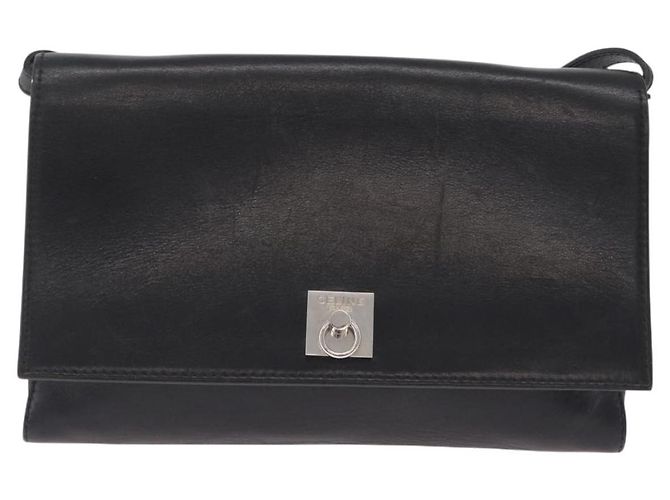 Céline Celine Shoulder Leather Large