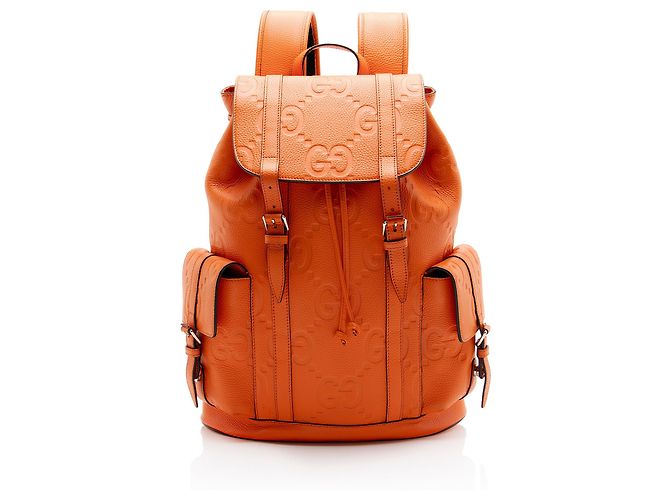 Gucci GG Jumbo Leather Backpack