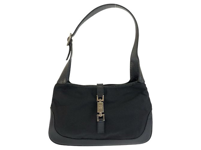 Borsa Gucci Jackie in nylon e pelle